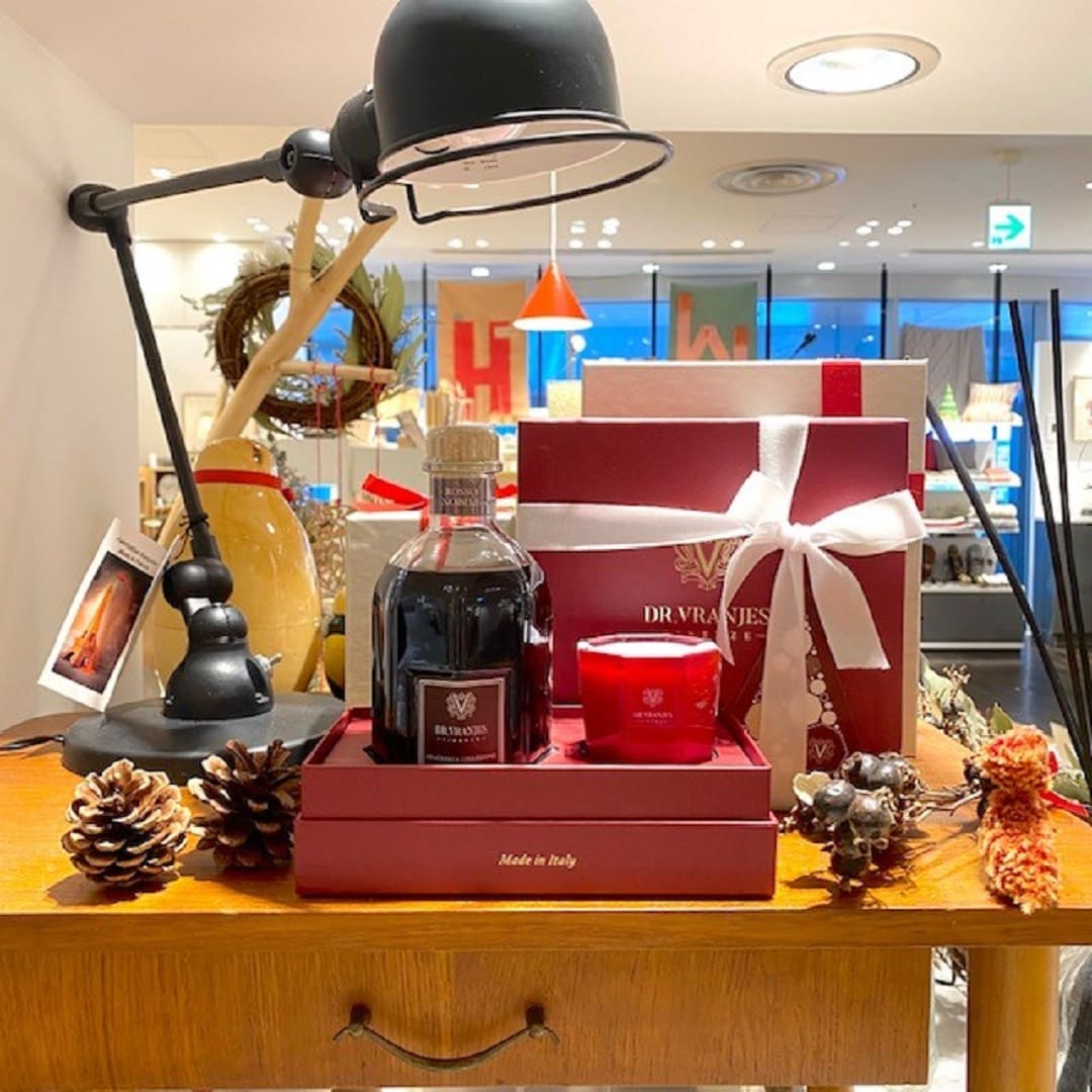 ♥ドットールヴラニエス♥八角形の赤いキャンドル ドットール